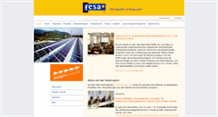 Desktop Screenshot of fesa.de